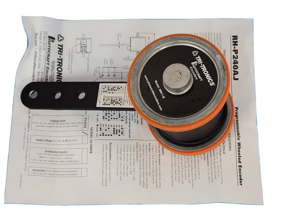 NIB DATALOGIC 1000019875 TACHOMETER 8-30 VDC SUPPLY POWER 20 FOOT CABLE