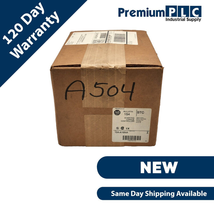 NEW SEALED ALLEN BRADLEY 154-A16NA /A STARTING TORQUE CONTROLLER 154A16NA