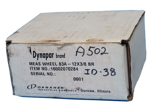 NIB DYNAPAR 83A-12X3/8 BR MEAS WHEEL
