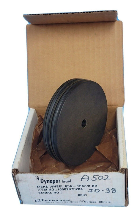 NIB DYNAPAR 83A-12X3/8 BR MEAS WHEEL