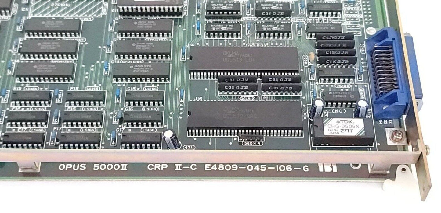 OKUMA E4809-045-106-G OPUS 5000 CRP BOARD E4809-045-106 E4809045106G