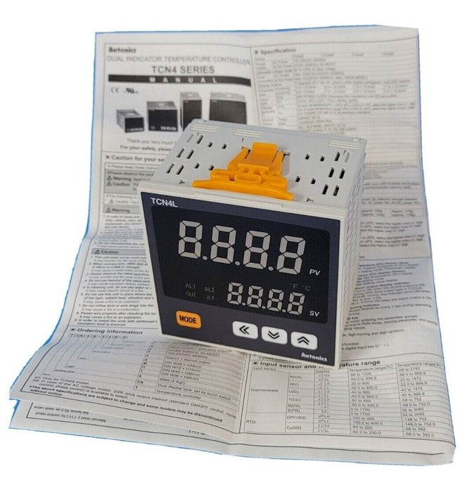 NEW AUTONICS TCN4L-24R MULTI RANGE/SENSOR TEMPERATURE CONTROLLER TCN4L24R