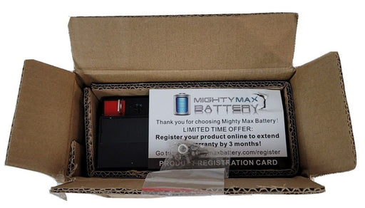 LOT OF 2 NEW MIGHTY MAX ML18-12 BATTERIES 12V 18Ah ML1812