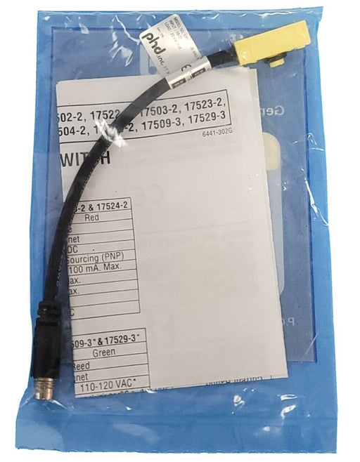 NEW PHD 17523-2 PROXIMITY REED SWITCH 10-30 VDC, 350-01