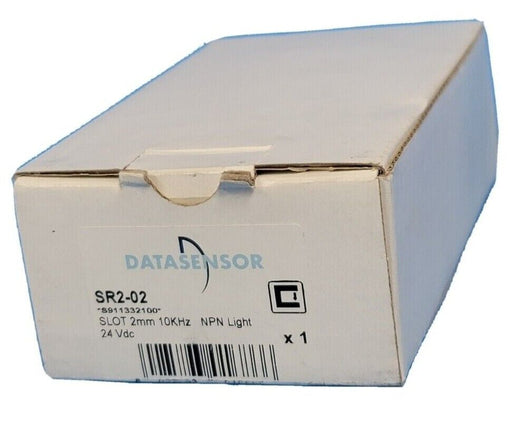 NIB DATALOGIC SR2-02 DATASENSOR PHOTOELECTRIC SENSOR 24 VDC 10 KHZ SLOT 2mm