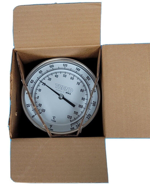 NEW TREND INSTRUMENTS WIKA MODEL 52 5'' BIMETAL THERMOMETER 1/2''NPT