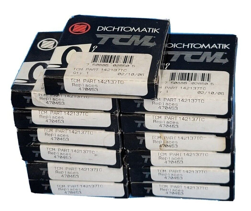LOT OF 13 NIB TCM 142137TC OIL SEALS 36.5X54.08X.312MM