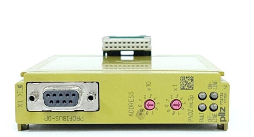 PILZ PNOZ mc3p PROFIBUS SLAVE MODULE 773732 PNOZMC3P