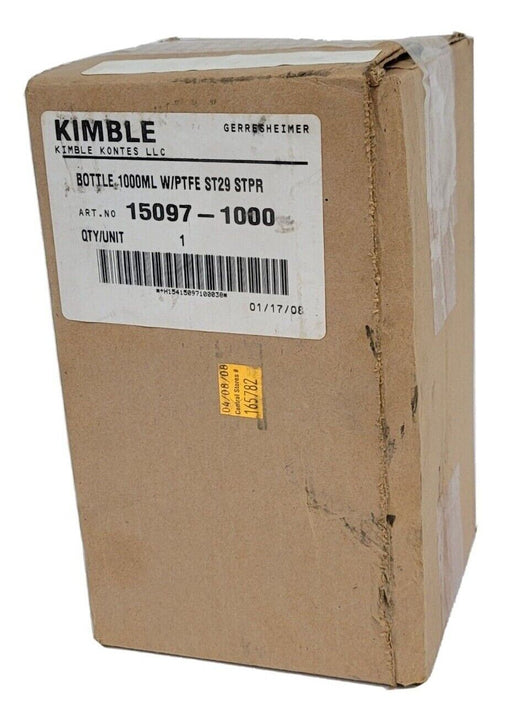 NEW KIMBLE KONTES 15097-1000 BOTTLE 1000ML W/ PTFE ST29 STPR