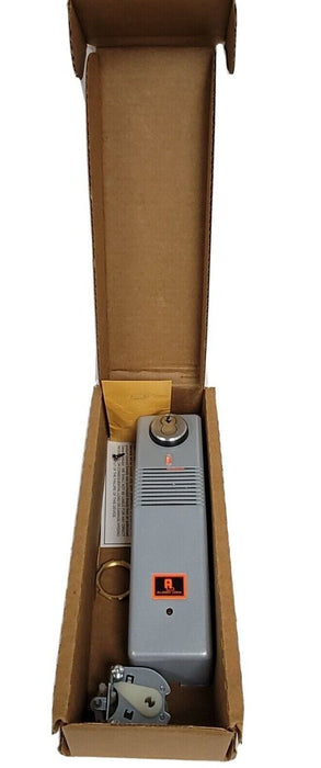 NEW DETEX EAX-500 EAX EXIT ALARM W/ 9V BATTERY GRAY 102600-1 EAX500