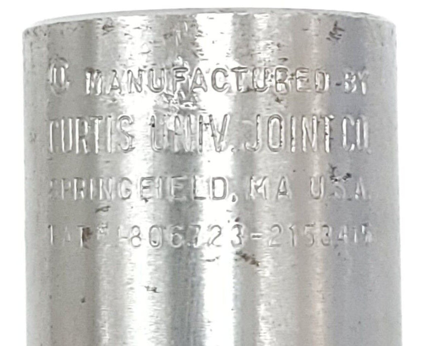 NEW CURTIS CJ647B UNIVERSAL JOINT 1-1/8'' OUTSIDE DIA 9/16'' BORE 3-1/2''L