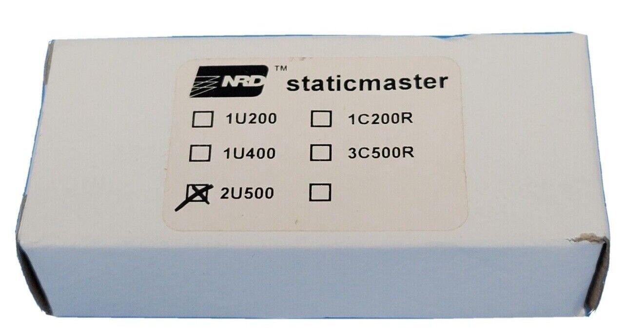 NIB NRD STATICMASTER 2U500 IONIZING CARTRIDE 3''