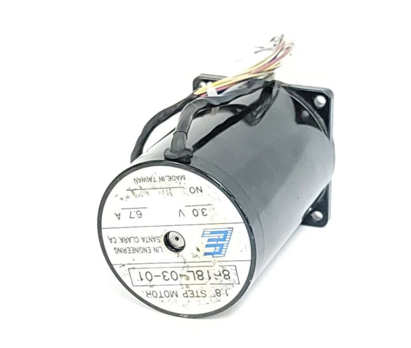 LIN ENGINEERING 8618L-03-01 1.8 DEG STEP MOTOR 3.0V 6.7A 8618L0301