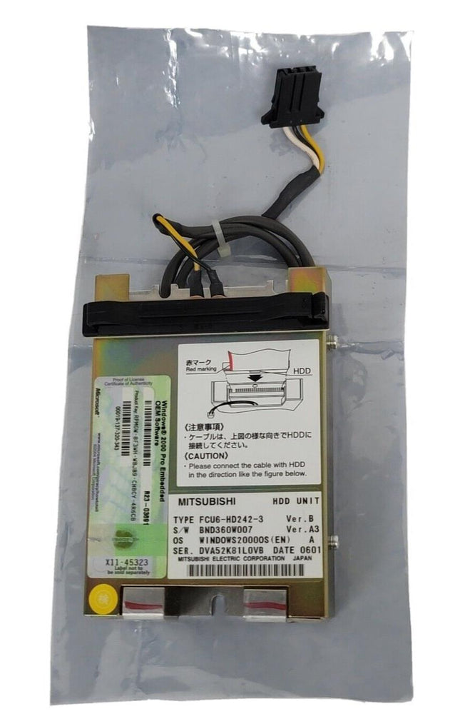 MITSUBISHI FCU6-HD242-3 HARD DRIVE HDD UNIT CNC