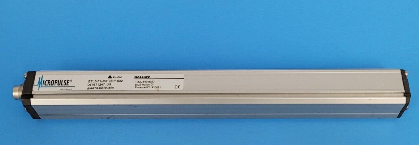 BALLUFF BTL5-P1-M0178-P-S32 MICROPULSE TRANSDUCER