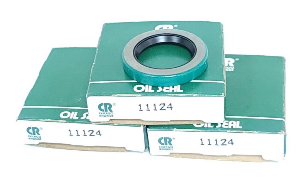 LOT OF 3 NIB CHICAGO RAWHIDE 11124 OIL SEALS