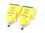 LOT OF 2 BANNER Q45BB6CVQ5 PHOTOELECTRIC SENSORS CONVERGENT 10 TO 30V DC