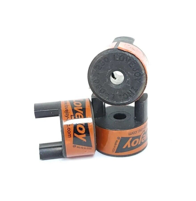 LOT OF 3 LOVEJOY L-050 .250 BORE JAW COUPLINGS