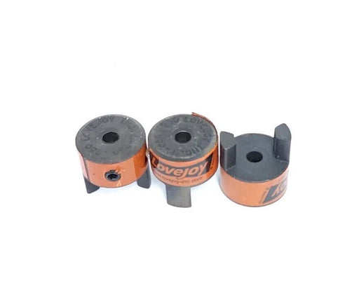 LOT OF 3 LOVEJOY L-050 .250 BORE JAW COUPLINGS