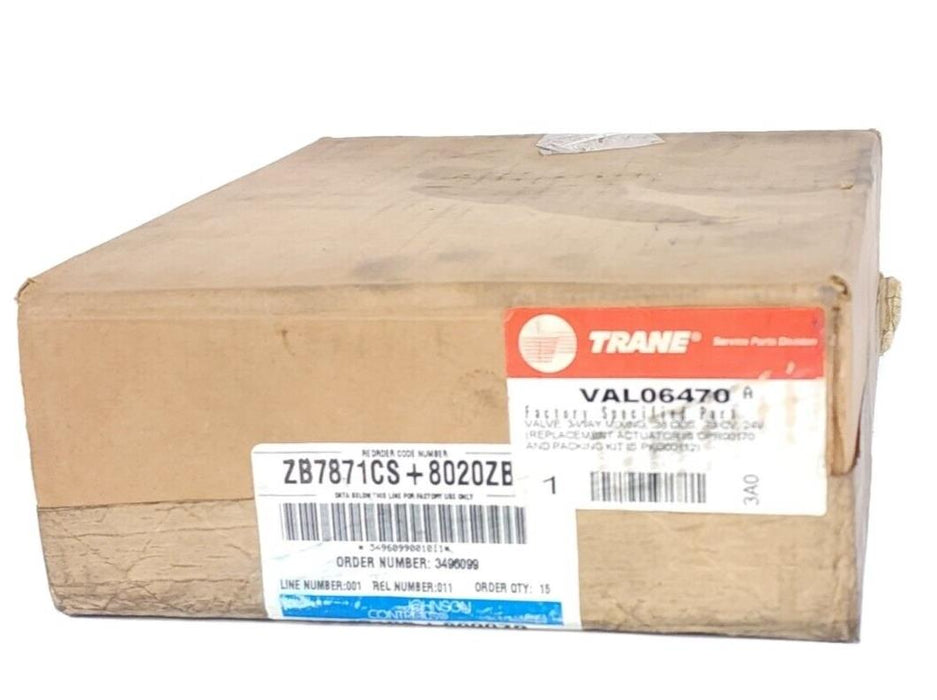 NEW JOHNSON CONTROLS ZB7871CS-8020ZB / ZB7871CS8020ZB ASSEMBLED VALVE ACTUATOR