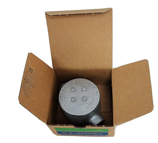 NEW O-Z/GEDNEY GUAC-75 / GUAC75 3/4'' EXPLOSION PROOF OUTLET BOX TYPE C