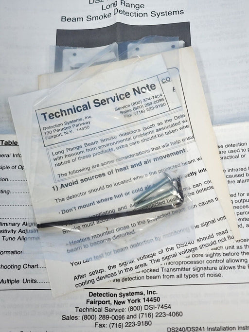 NEW BOSCH DETECTION SYSTEMS DS240T SMOKE DETECTOR TRANSMITTER