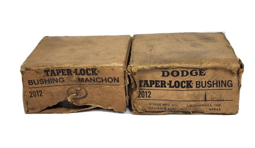 LOT OF 2 NIB DODGE 2012 TAPER LOCK BUSHINGS 1''