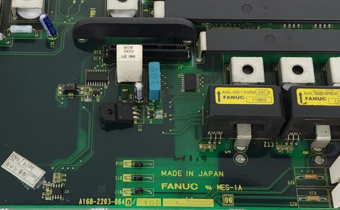 FANUC A16B-2203-0640/10B / A16B2203064010B SPINDLE BOARD A16B-2203-0640