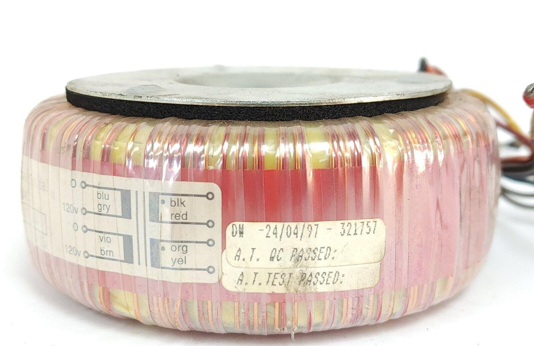 RS COMPONENTS 196-634 TOROIDAL TRANSFORMER 160VA 3.2AMP 25V