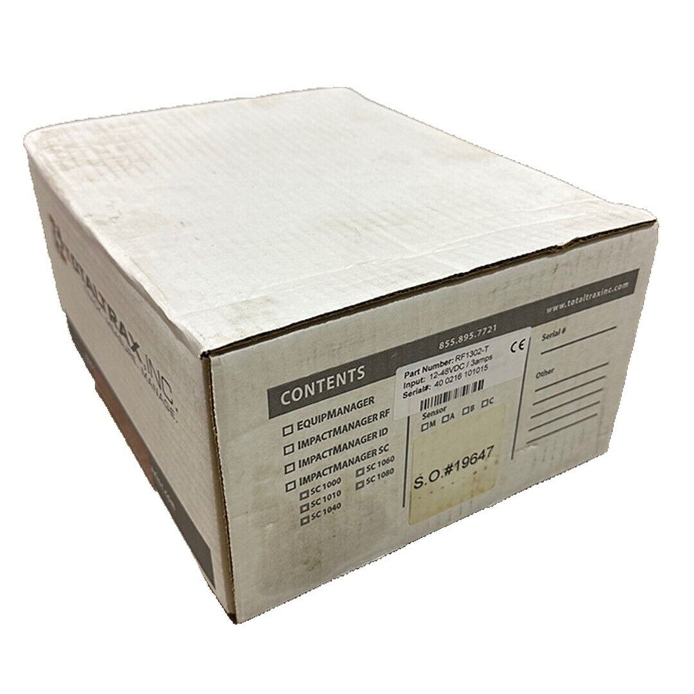 NEW SEALED TOTALTRAX RF1302-T / RF1302T IMPACT MANAGER RF 12-48VDC 3A