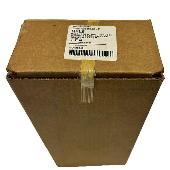 NEW WOODHEAD AERO-MOTIVE RFL6 BALANCER W/ RATCHET LOCK WEIGHT 4-6LBS 6.6FT/2M