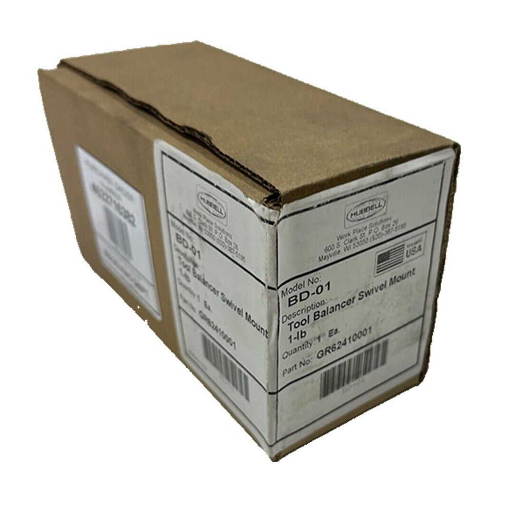 NEW SEALED HUBBELL BD-01 / BD01 TOOL BALANCER SWIVEL MOUNT 1-LB GR62410001
