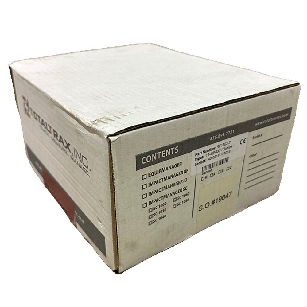 NEW TOTALTRAX RF1302-T / RF1302T IMPACT MANAGER RF 12-48VDC 3A