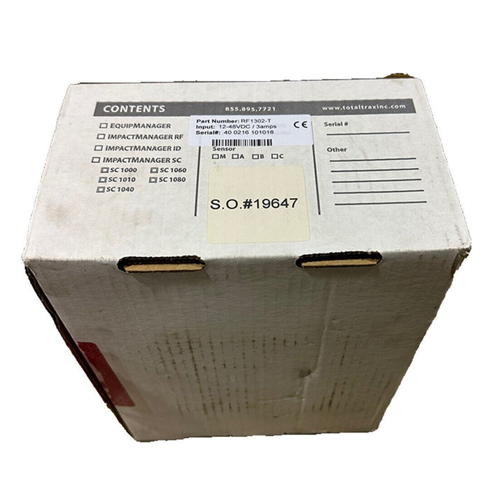 NEW TOTALTRAX RF1302-T / RF1302T IMPACT MANAGER RF 12-48VDC 3A