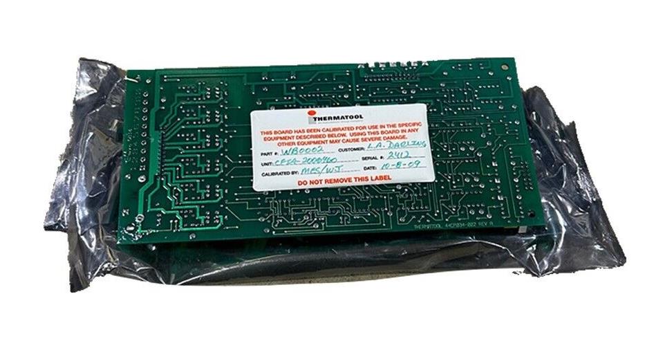 NEW THERMATOOL WB0002 PC CONTROL BOARD