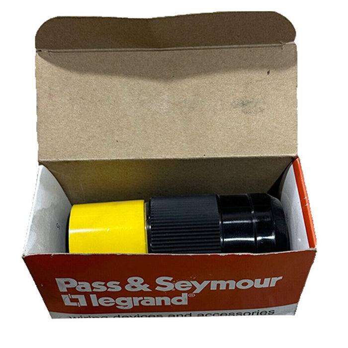 NEW PASS & SEYMOUR CS6365 TURNLOK PLUG CS6365NP 50A 125/250V 3P 4W