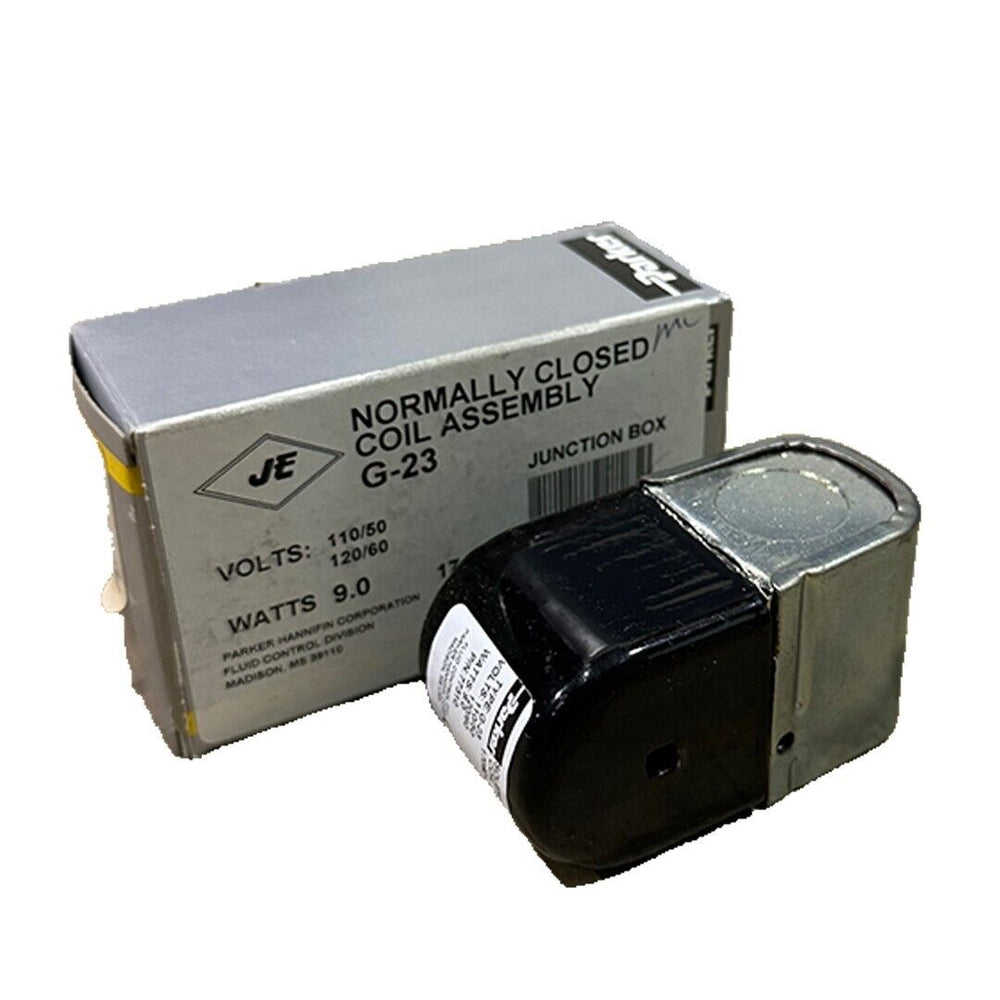 NEW PARKER G-23 / G23 NORMALLY CLOSED COIL ASSEMBLY 1708D 110/120V 50/60Hz 9W
