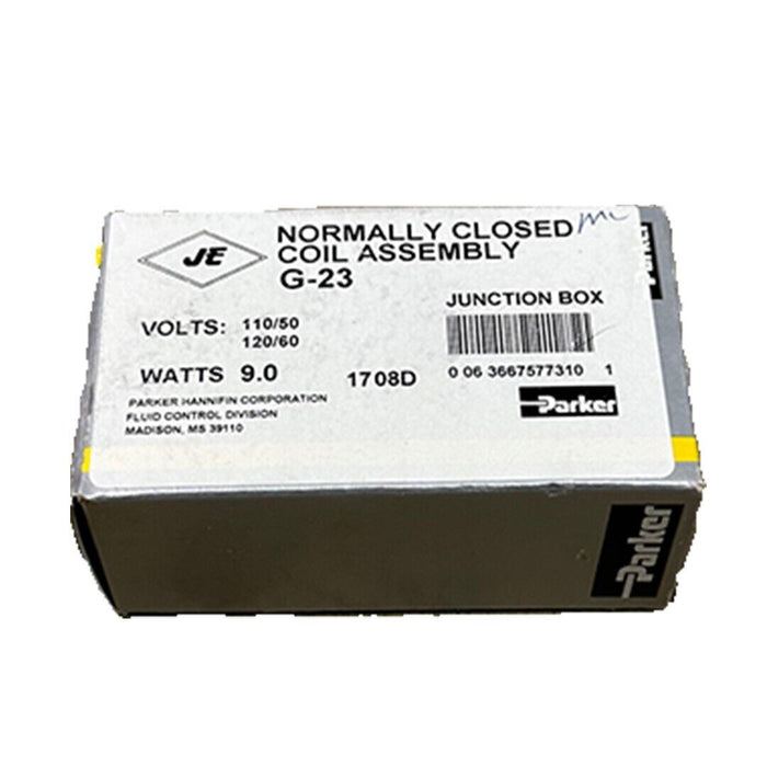 NEW PARKER G-23 / G23 NORMALLY CLOSED COIL ASSEMBLY 1708D 110/120V 50/60Hz 9W
