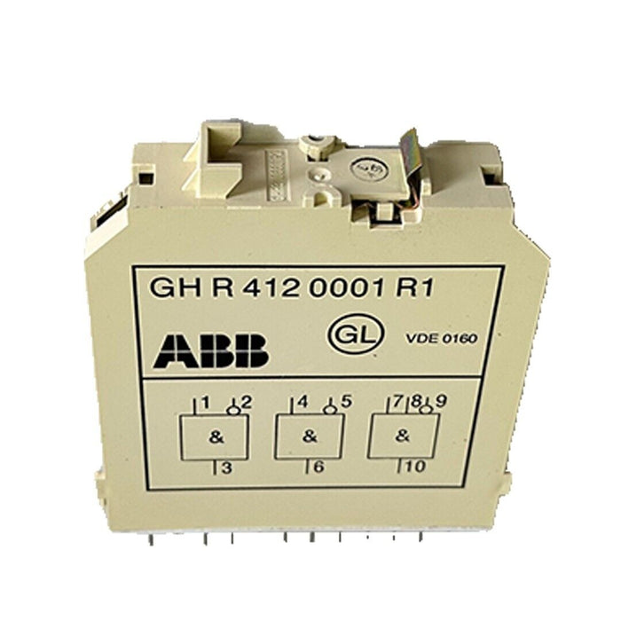 NEW ABB GH-R-412-0001-R1 / GHR4120001R1 RELAY POWER MODULE 8-108-122-923