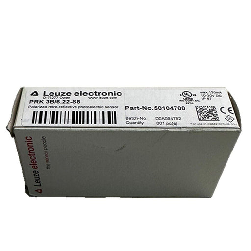 NEW LEUZE ELECTRONIC PRK 3B/6.22-S8 / PRK3B622S8 PHOTOELECTRIC SENSOR 50104700