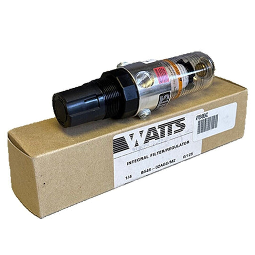 NEW WATTS B548-02AGC/M2 / B54802AGCM2 INTEGRAL FILTER/REGULATOR 1/4'' 0-125PSI