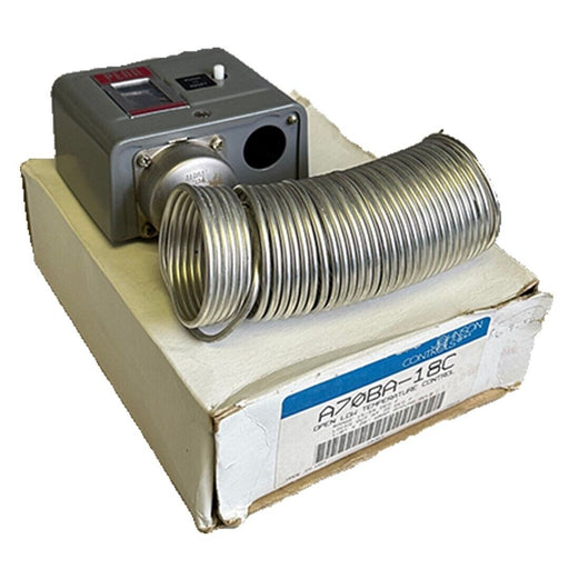 NEW JOHNSON CONTROLS A70BA-18C / A70BA18C OPEN LOW TEMPERATURE CONTROL 15/55 DEG
