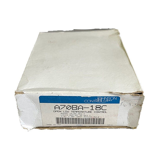 NEW JOHNSON CONTROLS A70BA-18C / A70BA18C OPEN LOW TEMPERATURE CONTROL 15/55 DEG