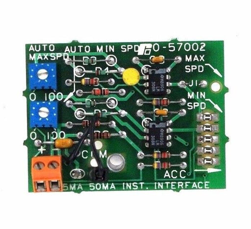 RELIANCE ELECTRIC 0-57002 SPEED PRESET INTERFACE BOARDS 057002