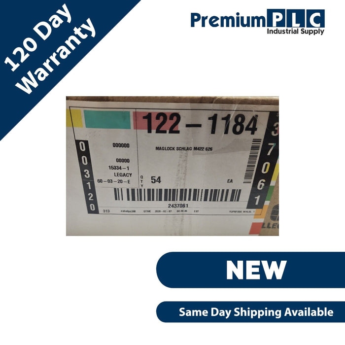 NEW SCHLAGE MAGLOCK M422 DOUBLE ELECTROMAGNETIC LOCK KIT, 500LBS, M420 SERIES