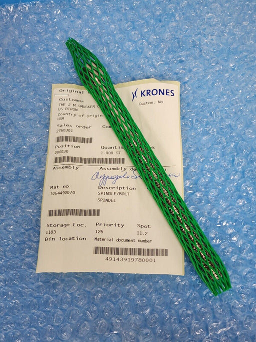 NEW KRONES 1-054-49-007-0 SPINDLE BOLT 1054490070