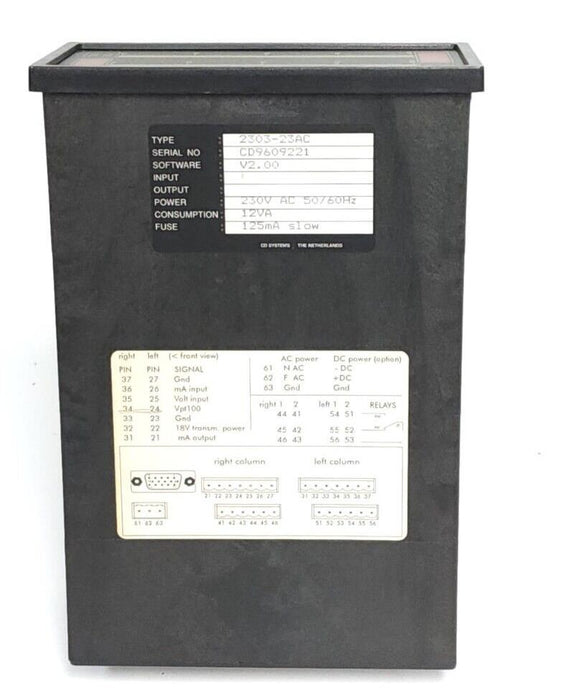 CD SYSTEMS 2303-23AC / 230323AC BAR-GRAPH PANEL METER
