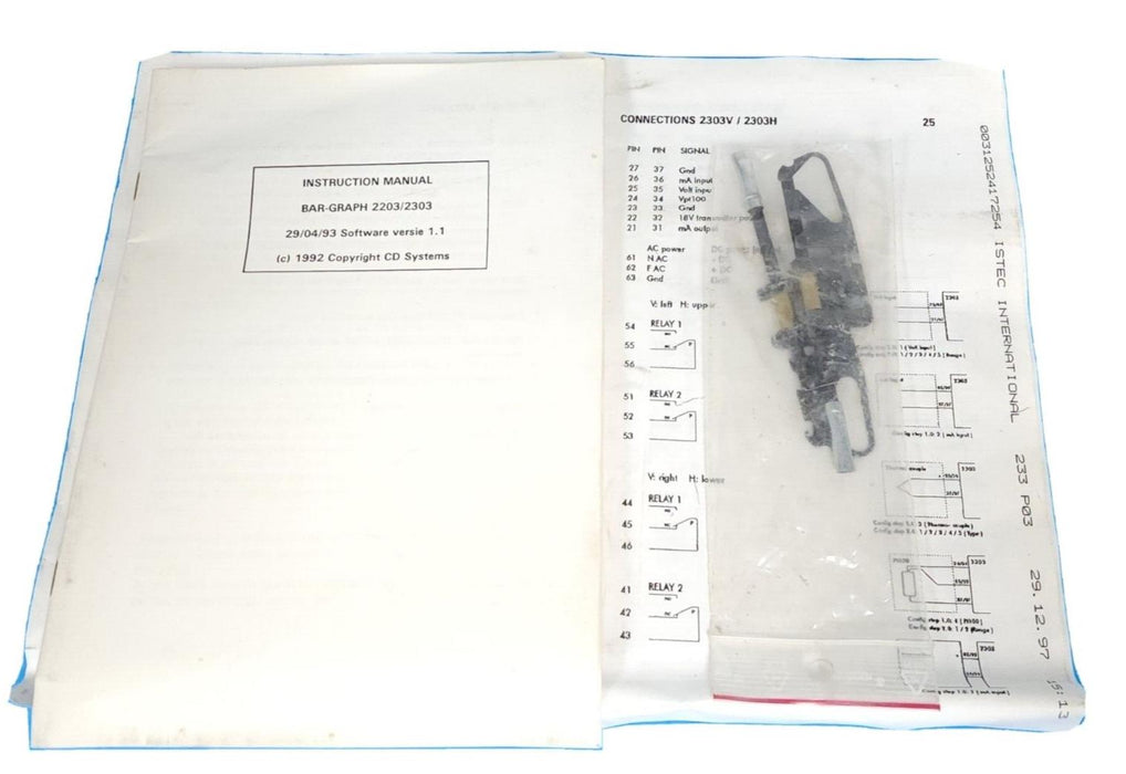 CD SYSTEMS 2303-23AC / 230323AC BAR-GRAPH PANEL METER