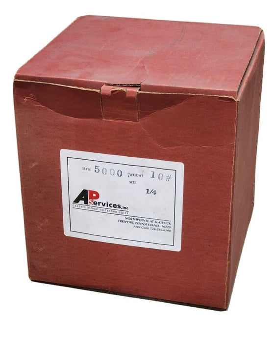 NIB AP SERVICES, INC. STYLE 5000 SIZE 1/4 WEIGHT #10