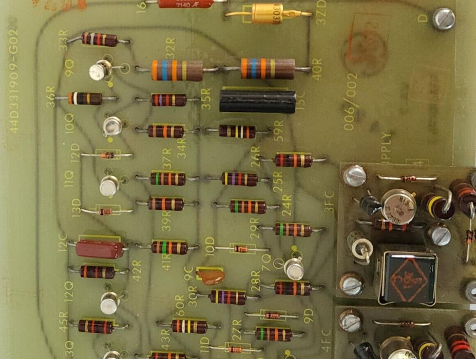 GENERAL ELECTRIC 44D331909-G02 CIRCUIT BOARD 44D331909G02